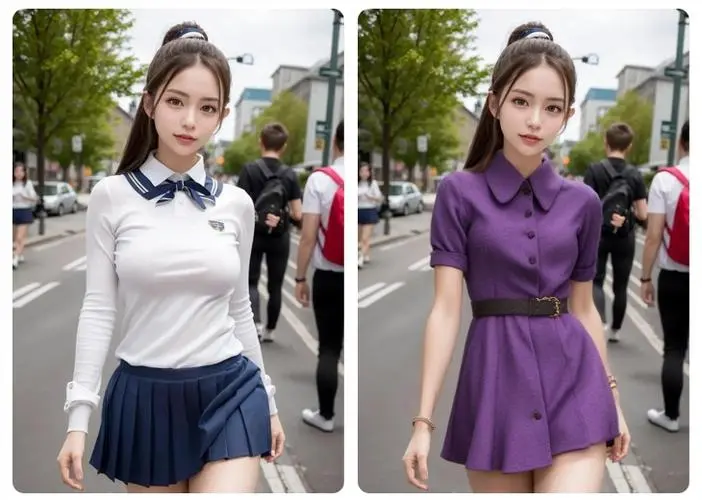 AI一键换衣插图 AI一键换衣